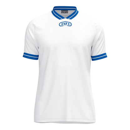JAKO Trikot Retro Kurzarm Unisex weiß/royal Front 