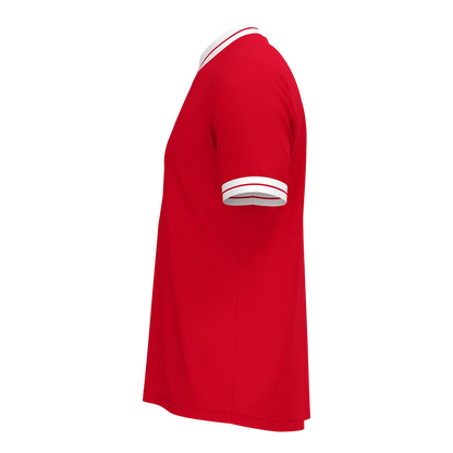 JAKO Trikot Retro Kurzarm Unisex rot Seite 