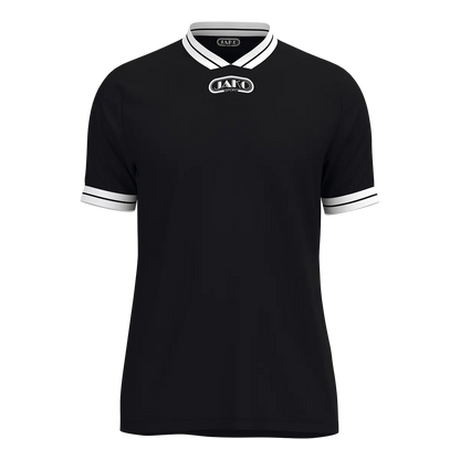 JAKO Trikot Retro Kurzarm Kinder schwarz Front 