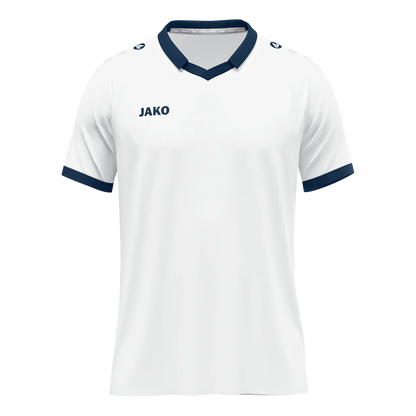 JAKO Trikot Glory Kurzarm Unisex weiß/marine Front 