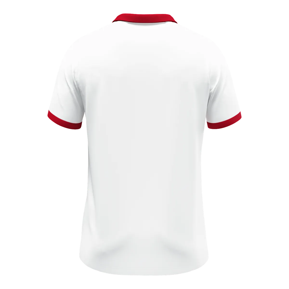 JAKO Trikot Glory Kurzarm Unisex weiß/rot Rücken 