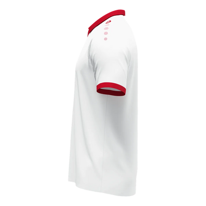 JAKO Trikot Glory Kurzarm Unisex weiß/rot Seite 