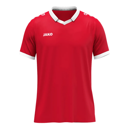 JAKO Trikot Glory Kurzarm Unisex rot/weiß Front 