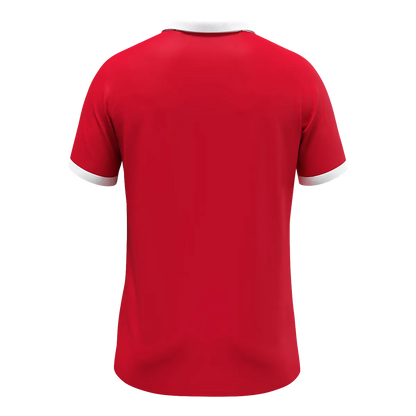 JAKO Trikot Glory Kurzarm Unisex rot/weiß Rücken 