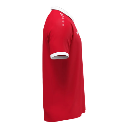 JAKO Trikot Glory Kurzarm Unisex rot/weiß Seite 