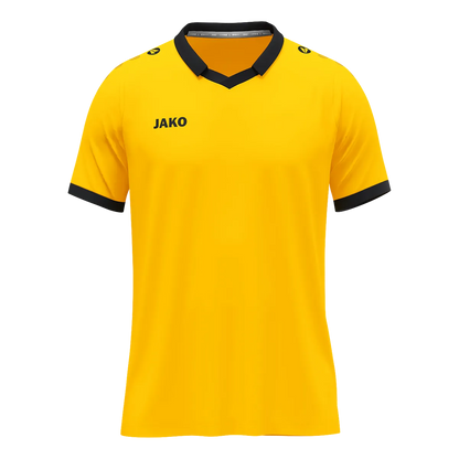 JAKO Trikot Glory Kurzarm Unisex gelb/schwarz Front 