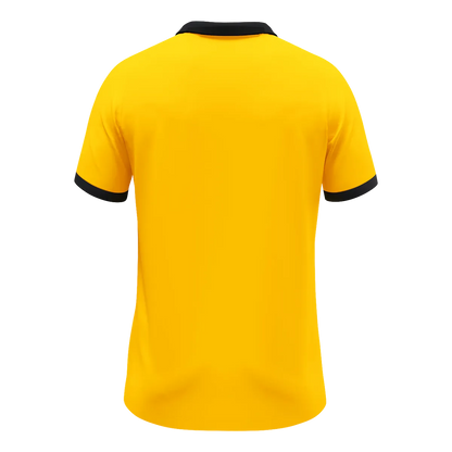 JAKO Trikot Glory Kurzarm Unisex gelb/schwarz Rücken 