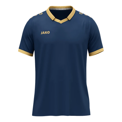 JAKO Trikot Glory Kurzarm Unisex navy/gold Front 