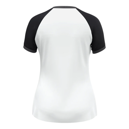 JAKO Trikot Dynamic Kurzarm Damen weiß/schwarz/anthrazit Rücken 