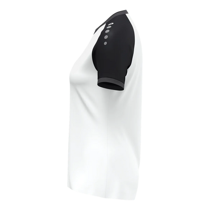 JAKO Trikot Dynamic Kurzarm Damen weiß/schwarz/anthrazit Seite 