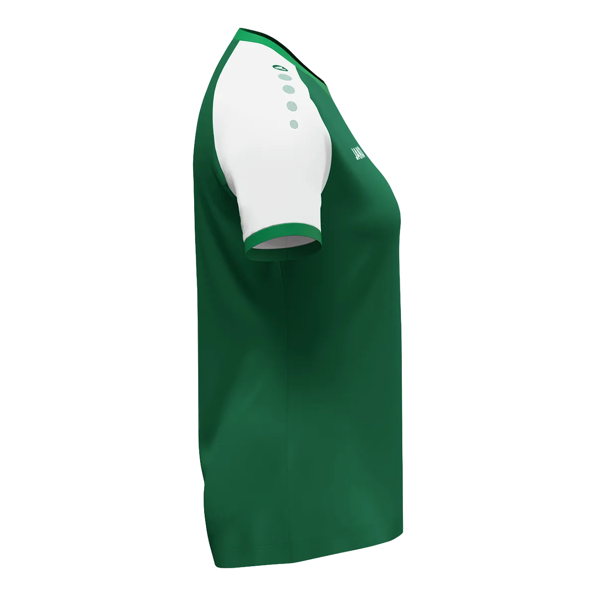 JAKO Trikot Dynamic Kurzarm Damen dunkelgrün/weiß/grün Seite 