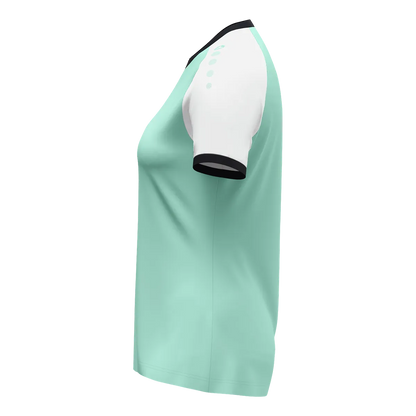 JAKO Trikot Dynamic Kurzarm Damen minze/weiß/marine Seite 
