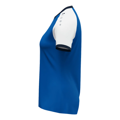 JAKO Trikot Dynamic Kurzarm Damen royal/weiß/marine Seite 