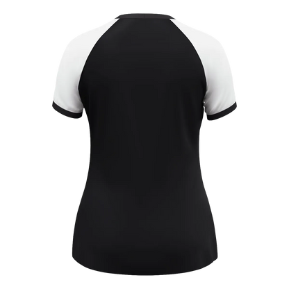 JAKO Trikot Dynamic Kurzarm Damen schwarz/weiß/anthrazit Rücken 