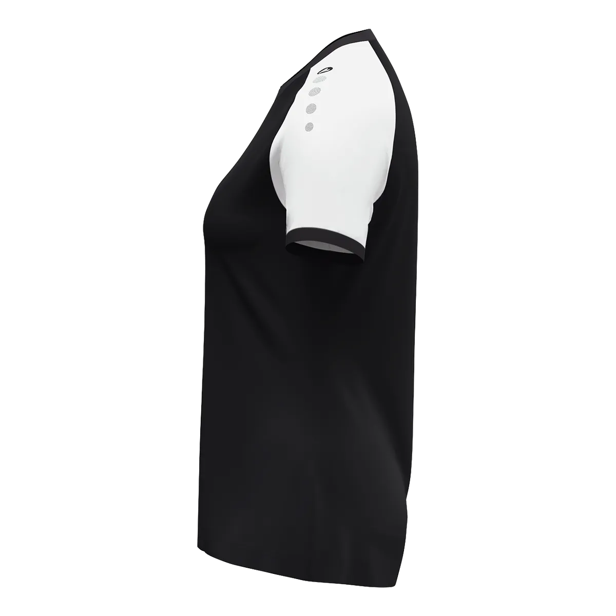 JAKO Trikot Dynamic Kurzarm Damen schwarz/weiß/anthrazit Seite 