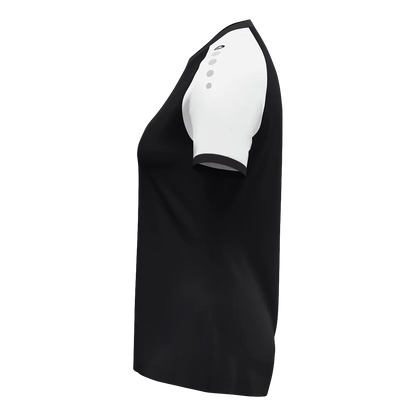 JAKO Trikot Dynamic Kurzarm Damen schwarz/weiß/anthrazit Seite 