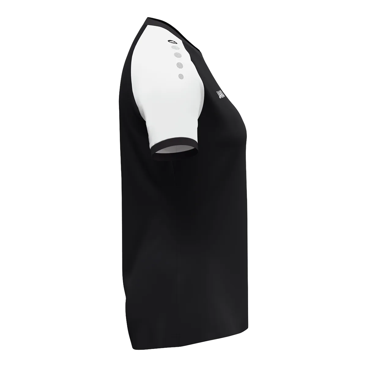 JAKO Trikot Dynamic Kurzarm Damen schwarz/weiß/anthrazit Seite 