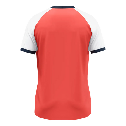 JAKO Trikot Dynamic Kurzarm Kinder coral/weiß/marine Rücken 