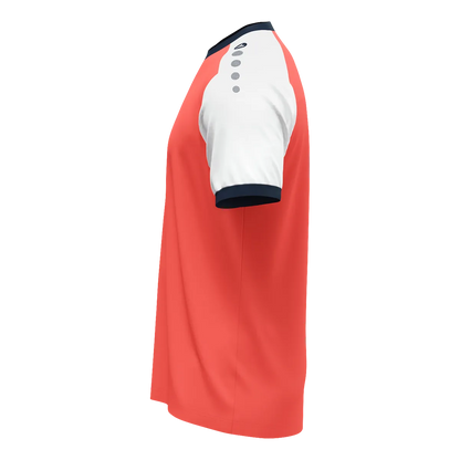 JAKO Trikot Dynamic Kurzarm Kinder coral/weiß/marine Seite 