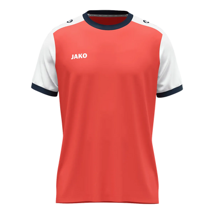 JAKO Trikot Dynamic Kurzarm Unisex coral/weiß/marine Front 