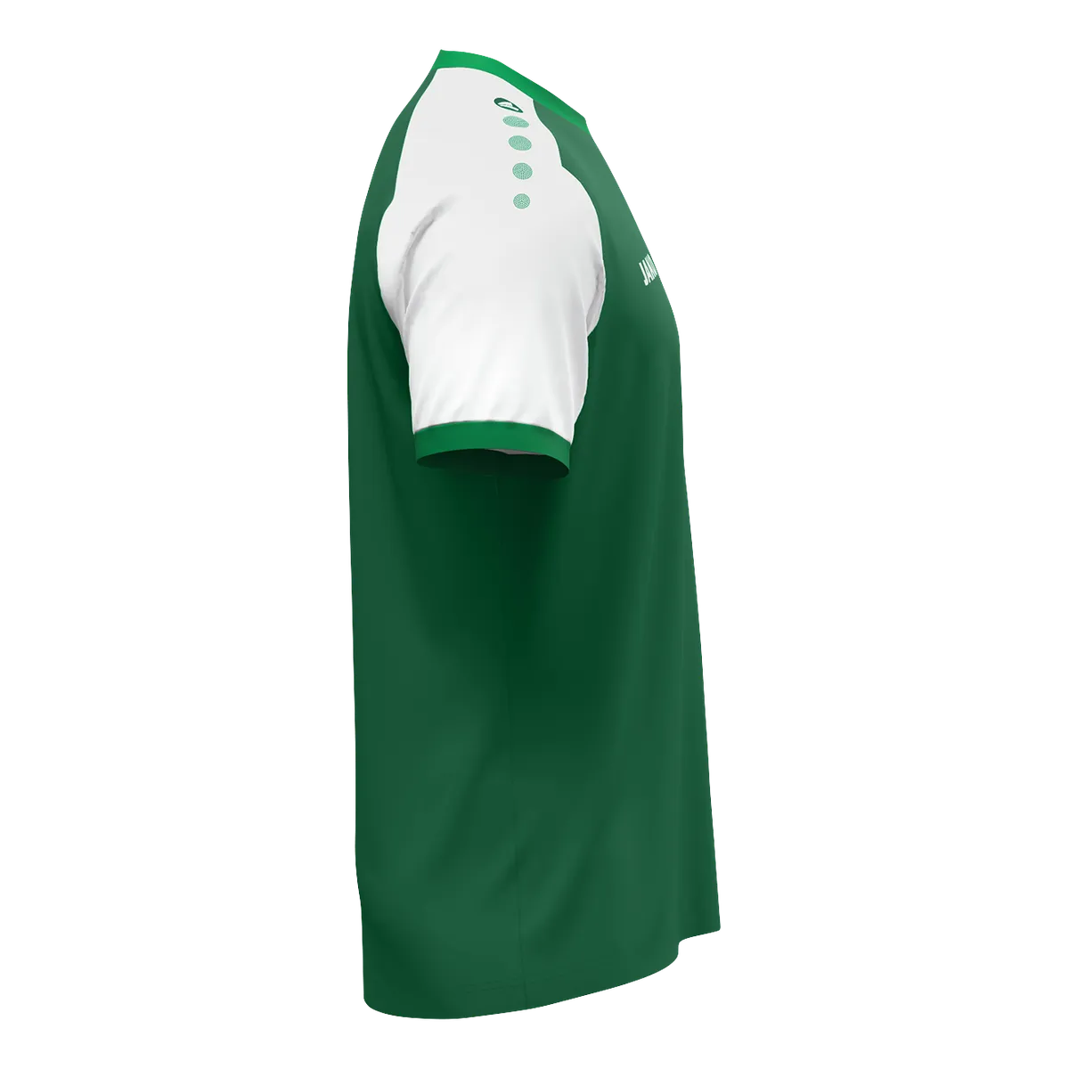 JAKO Trikot Dynamic Kurzarm Kinder dunkelgrün/weiß/grün Seite 