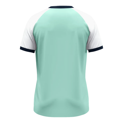 JAKO Trikot Dynamic Kurzarm Kinder minze/weiß/marine Rücken 