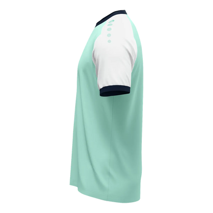 JAKO Trikot Dynamic Kurzarm Unisex minze/weiß/marine Seite 