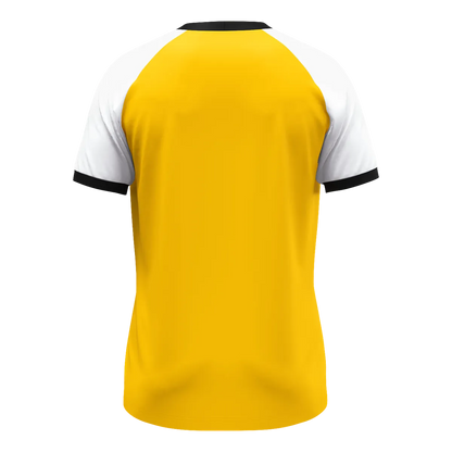 JAKO Trikot Dynamic Kurzarm Kinder gelb/weiß/schwarz Rücken 
