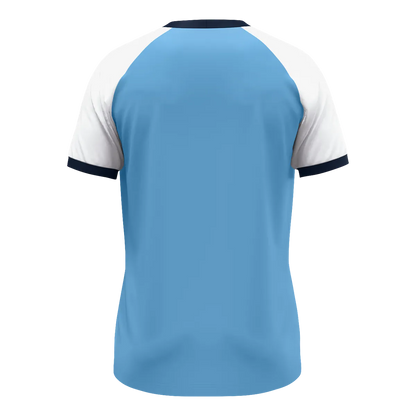 JAKO Trikot Dynamic Kurzarm Kinder skyblue/weiß/marine Rücken 