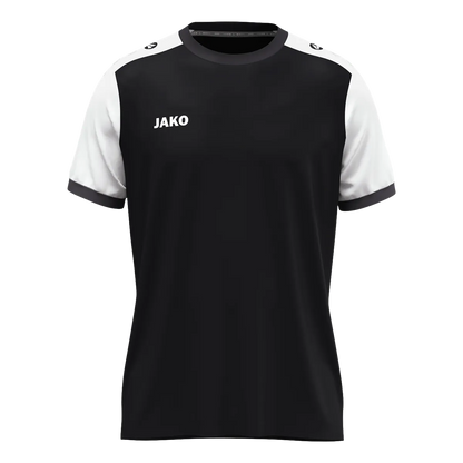 JAKO Trikot Dynamic Kurzarm Kinder schwarz/weiß/anthrazit Front 