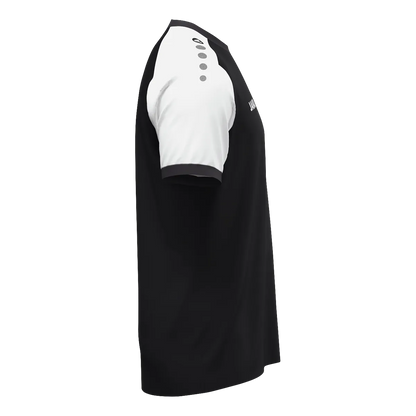 JAKO Trikot Dynamic Kurzarm Kinder schwarz/weiß/anthrazit Seite 