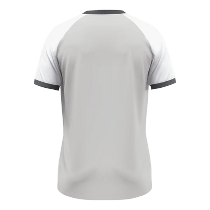 JAKO Trikot Dynamic Kurzarm Kinder hellgrau/weiß/grau Rücken 