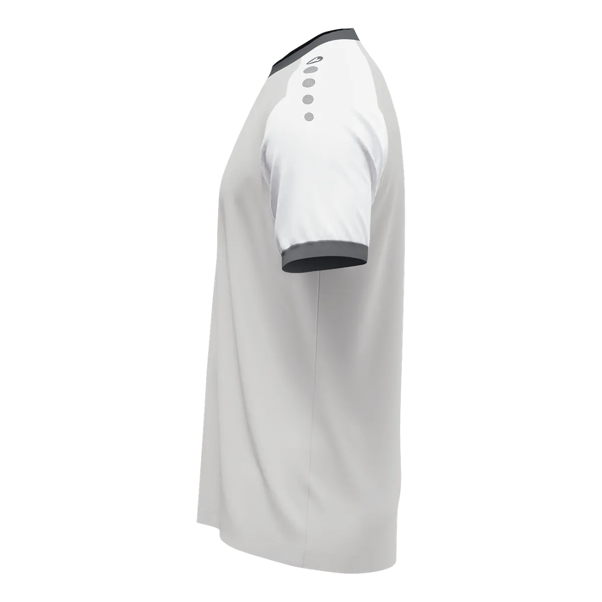 JAKO Trikot Dynamic Kurzarm Kinder hellgrau/weiß/grau Seite 