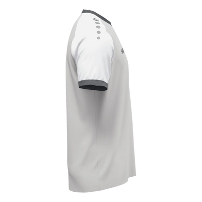 JAKO Trikot Dynamic Kurzarm Unisex hellgrau/weiß/grau Seite 