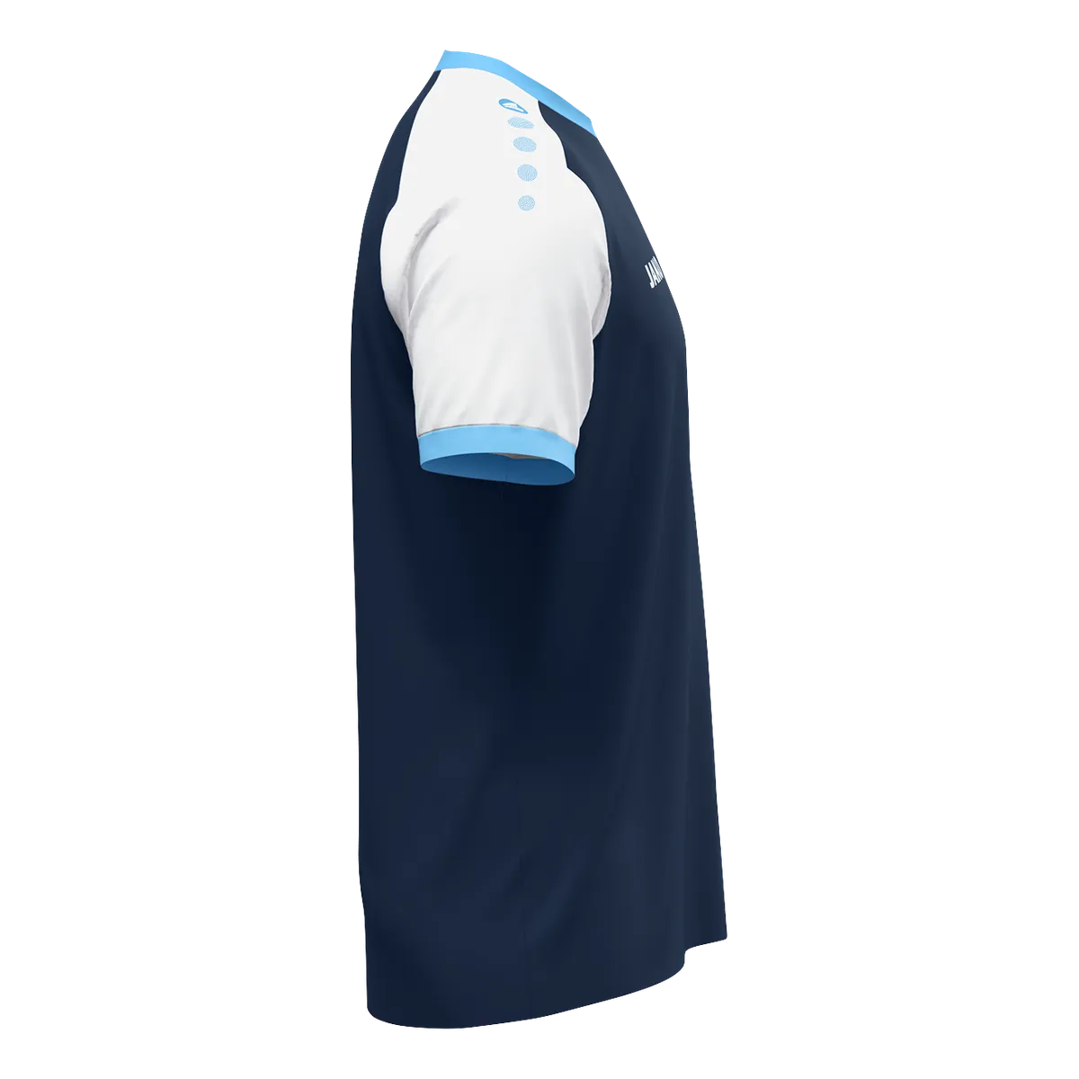 JAKO Trikot Dynamic Kurzarm Kinder marine/weiß/skyblue Seite 