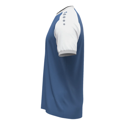JAKO Trikot Dynamic Kurzarm Unisex nachtblau/weiß/hellgrau Seite 