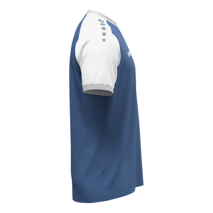 JAKO Trikot Dynamic Kurzarm Unisex nachtblau/weiß/hellgrau Seite 