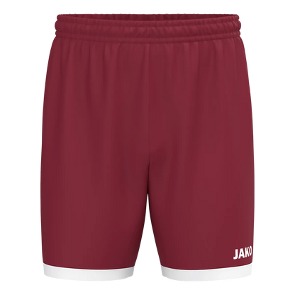 JAKO Short Sport One Unisex bordeaux Front 