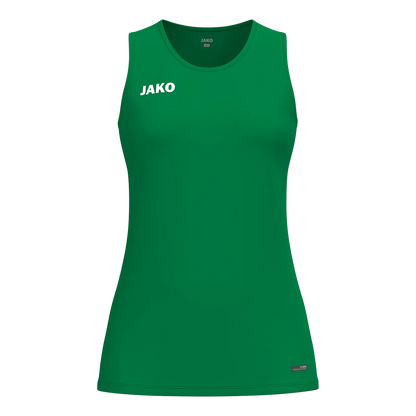 JAKO Tanktop ONE Damen sportgrün Front 