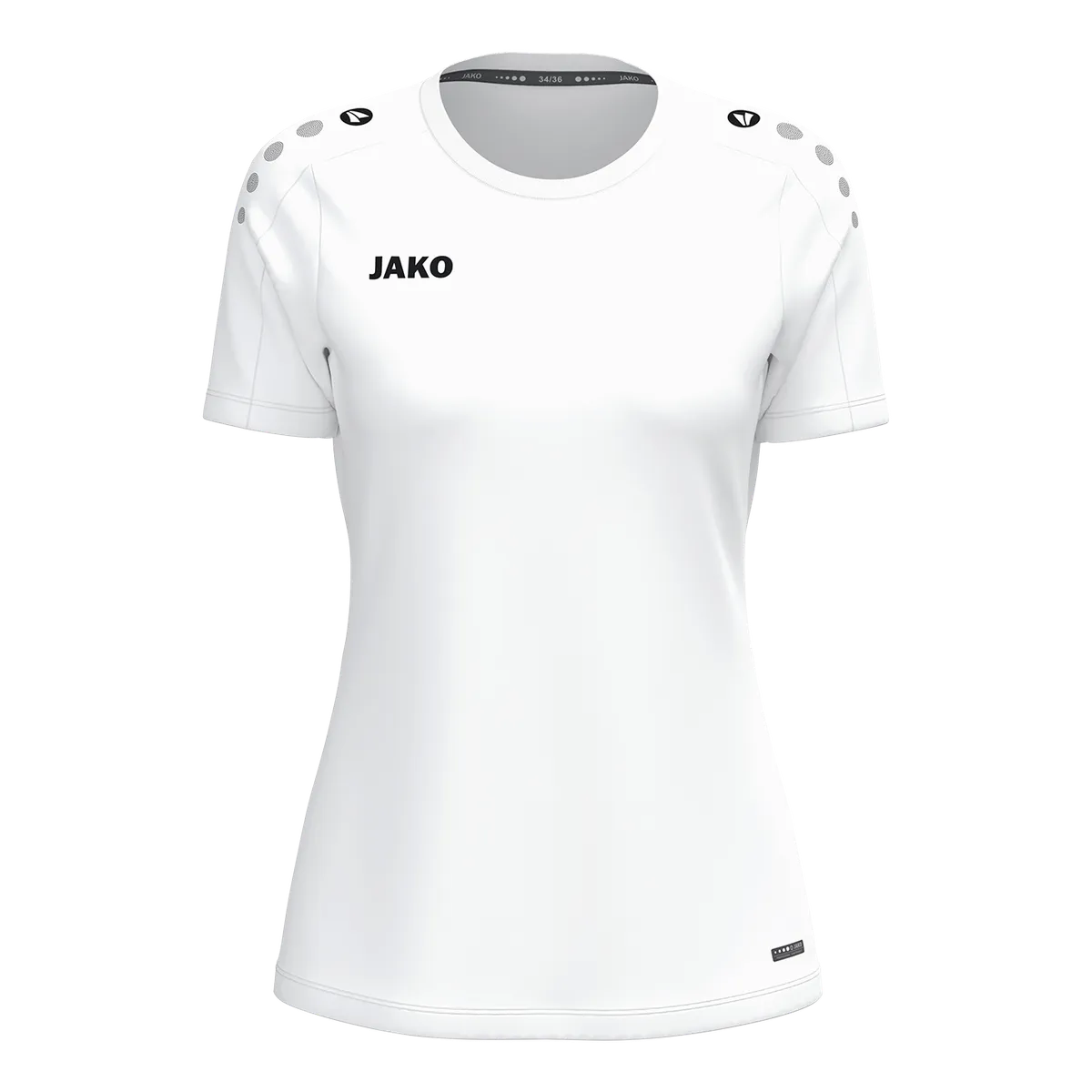 JAKO T-Shirt ONE Kurzarm Damen weiß Front 