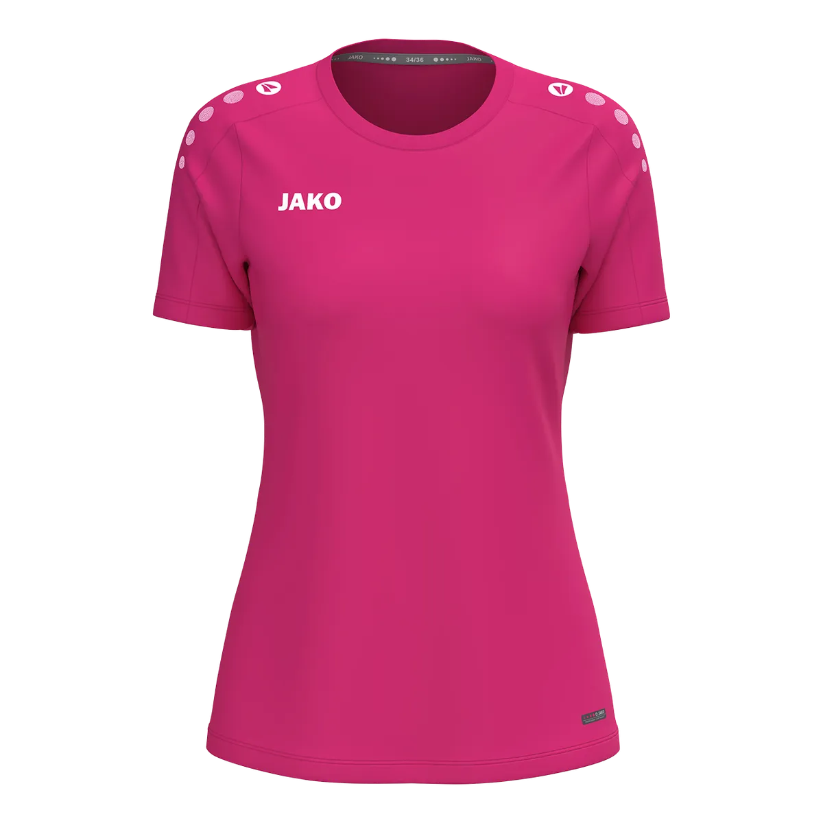 JAKO T-Shirt ONE Kurzarm Damen deep pink Front 