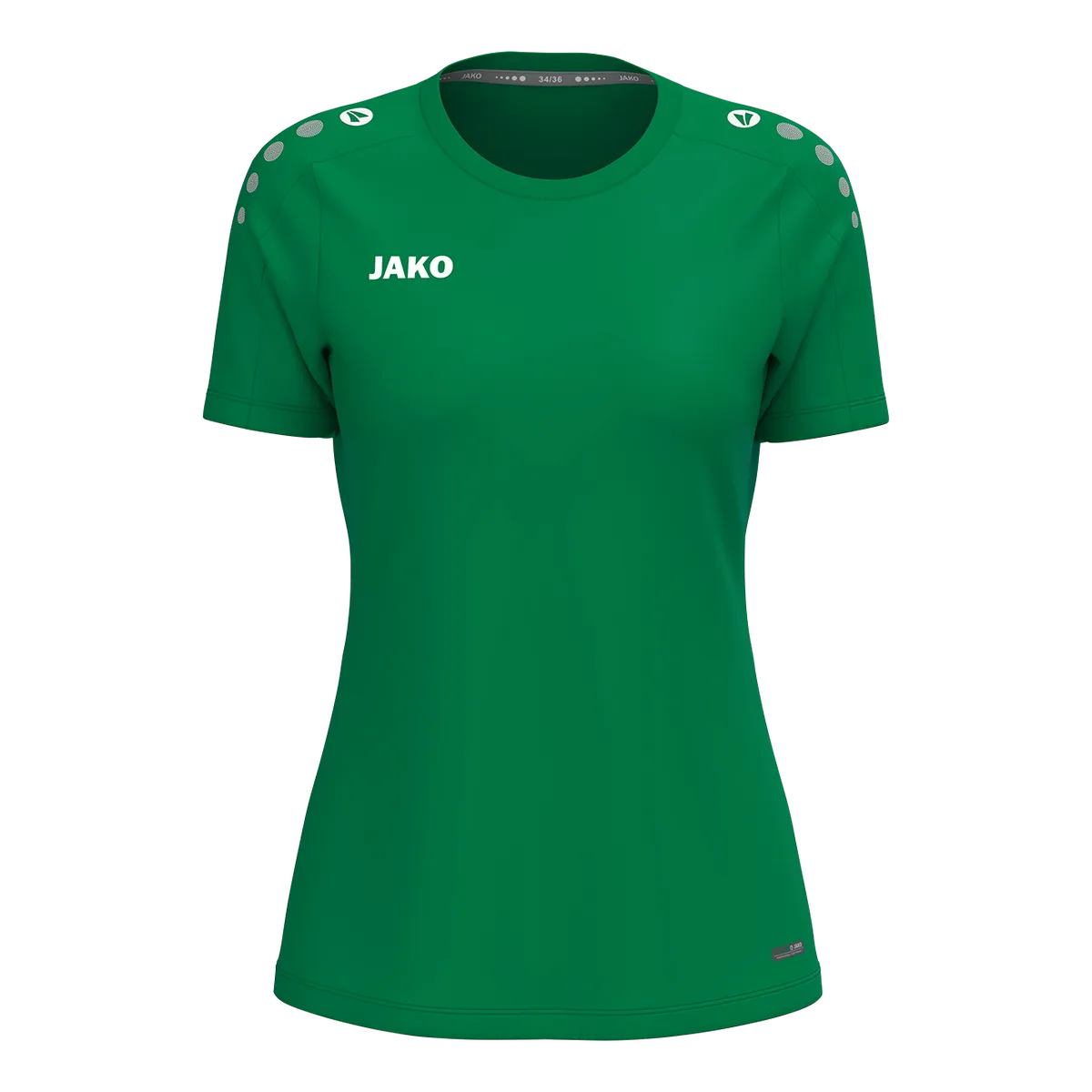 JAKO T-Shirt ONE Kurzarm Damen sportgrün Front 