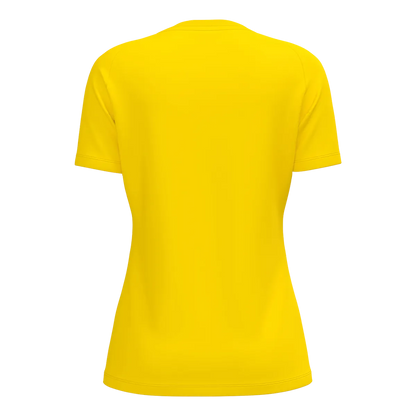 JAKO T-Shirt ONE Kurzarm Damen gelb Rücken 