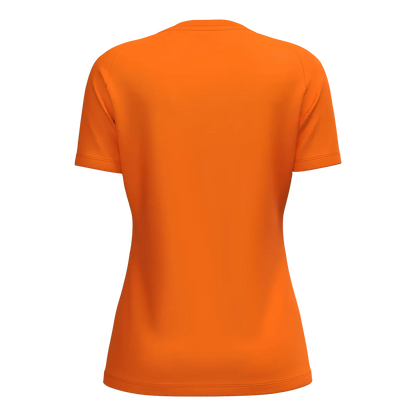 JAKO T-Shirt ONE Kurzarm Damen neonorange Rücken 