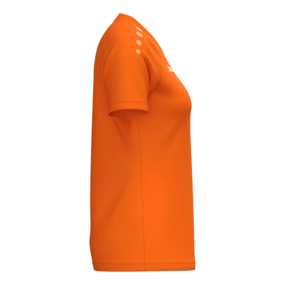 JAKO T-Shirt ONE Kurzarm Damen neonorange Seite 