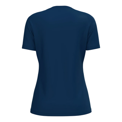 JAKO T-Shirt ONE Kurzarm Damen navy/citro Rücken 