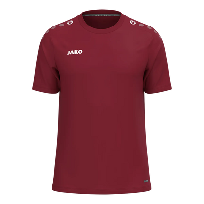 JAKO T-Shirt ONE Kurzarm Kinder bordeaux Front 