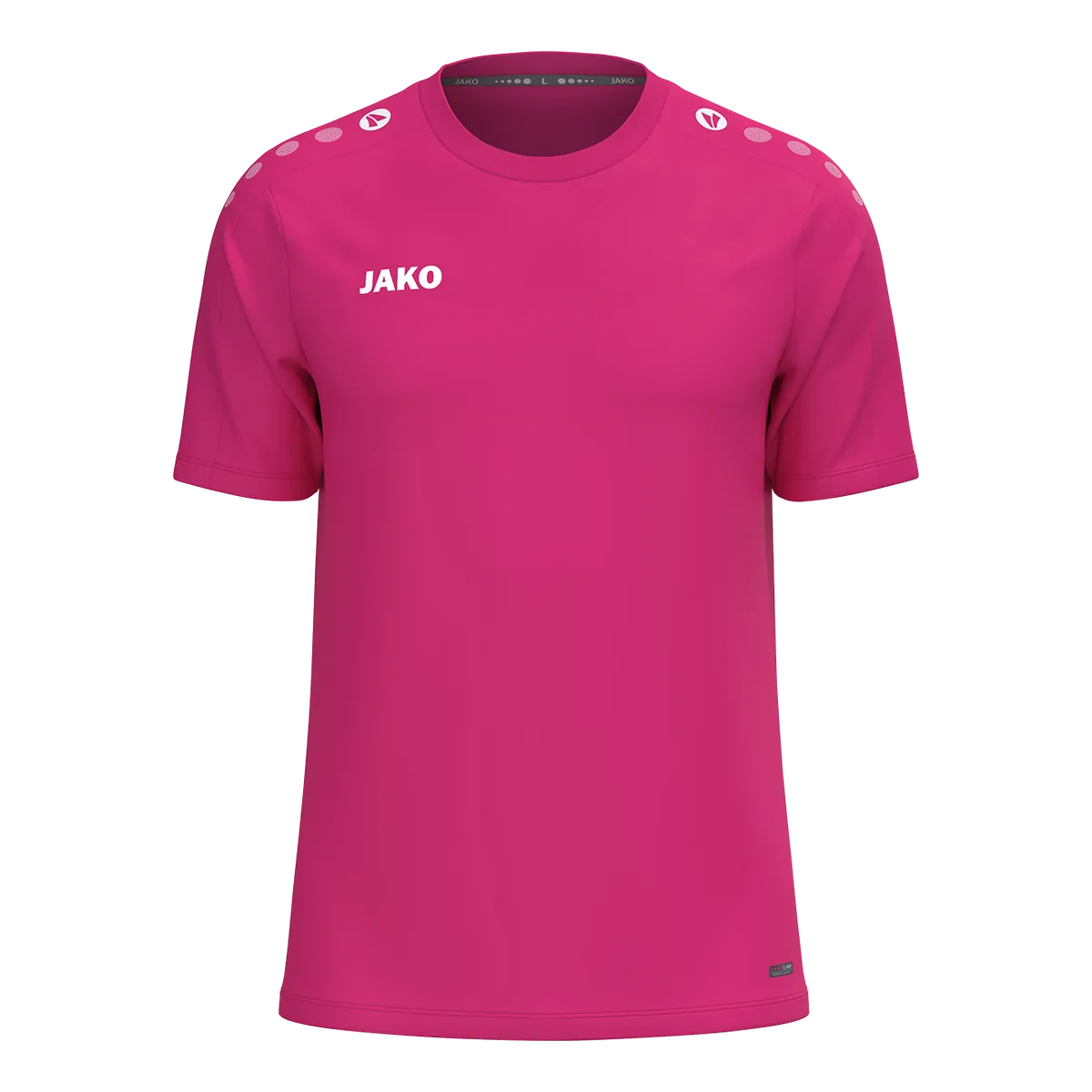 JAKO T-Shirt ONE Kurzarm Kinder deep pink Front 