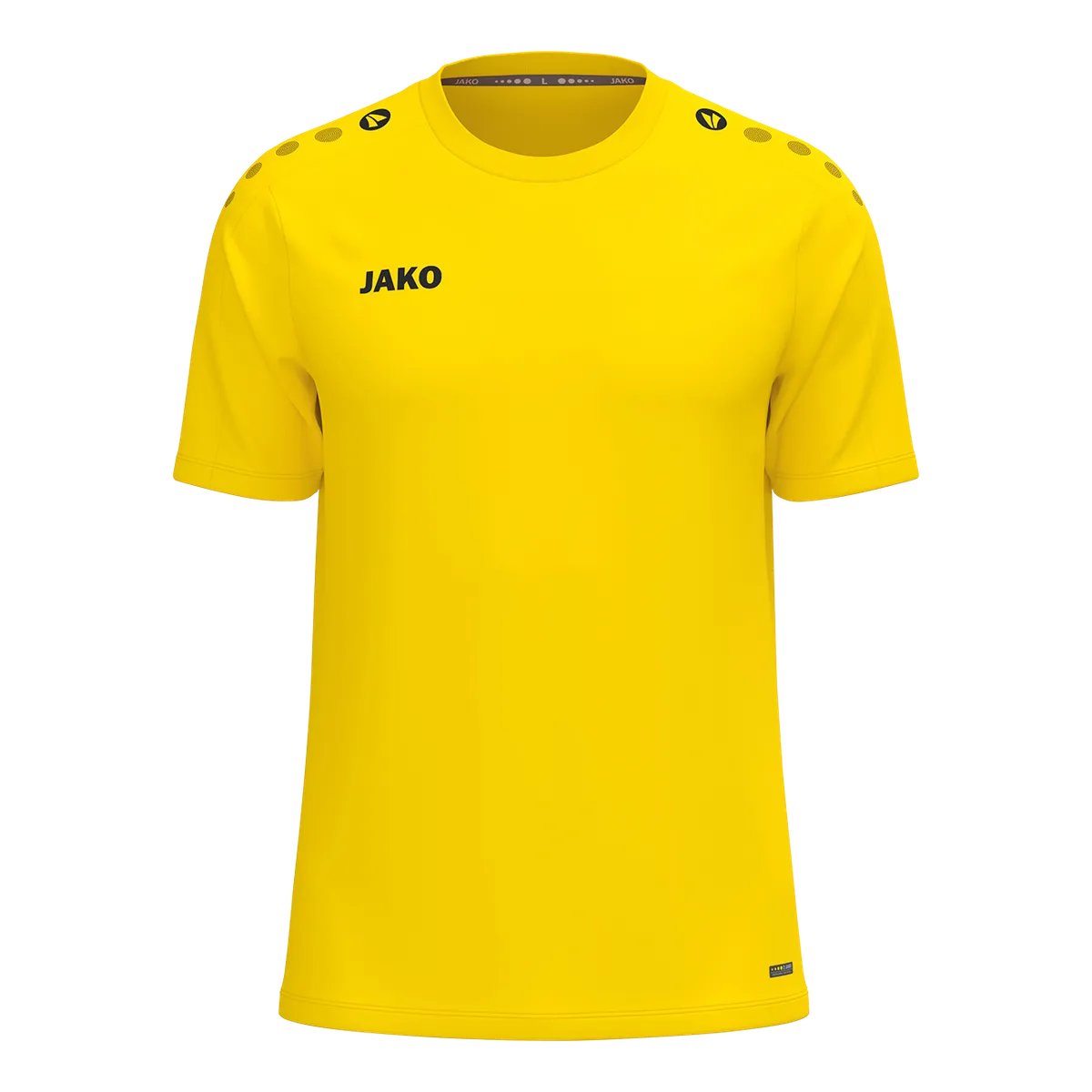 JAKO T-Shirt ONE Kurzarm Kinder gelb Front 