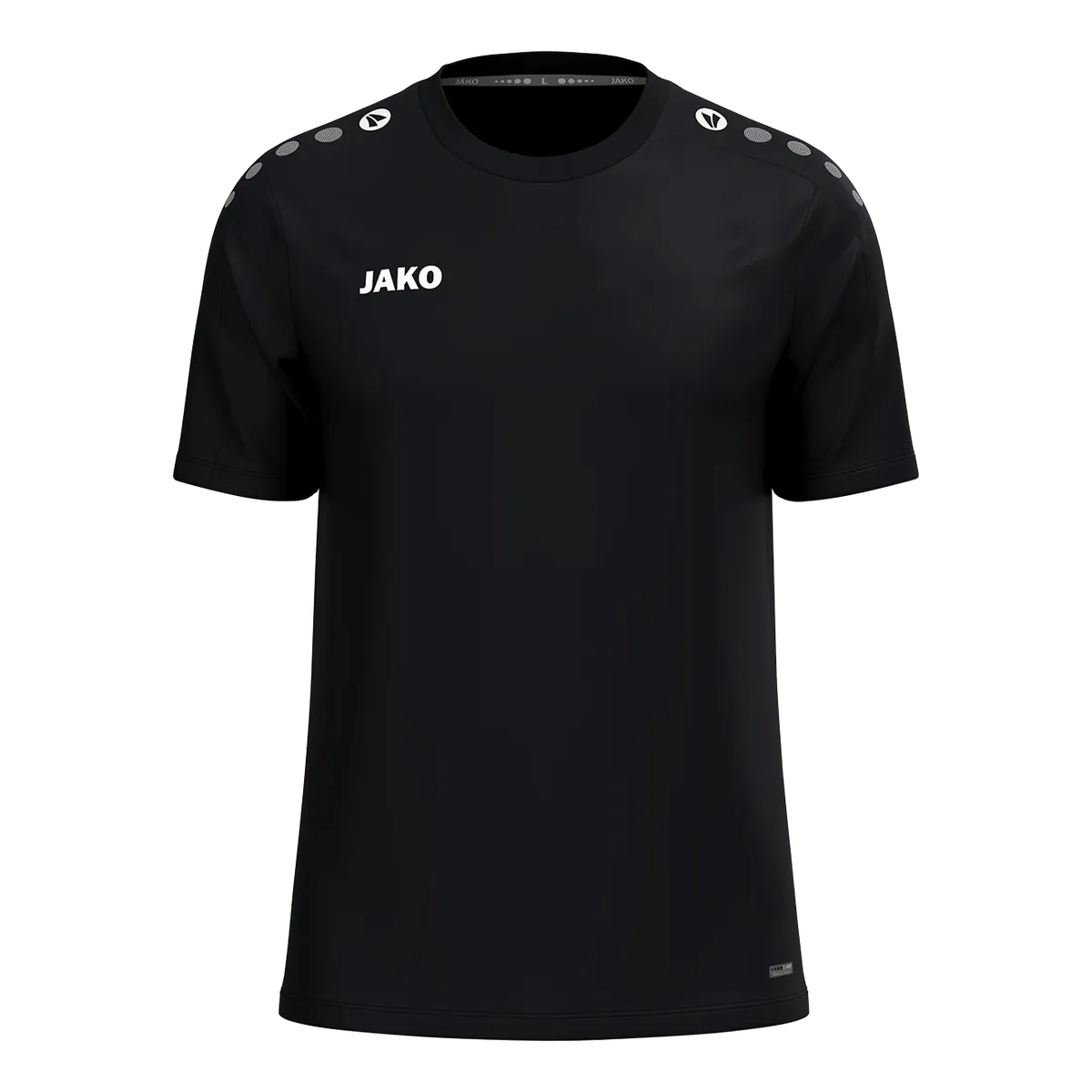 JAKO T-Shirt ONE Kurzarm Unisex schwarz Front #farbe_schwarz